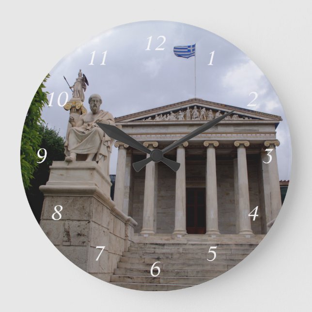 Reloj Redondo Grande The Academy of Athens (Anverso)