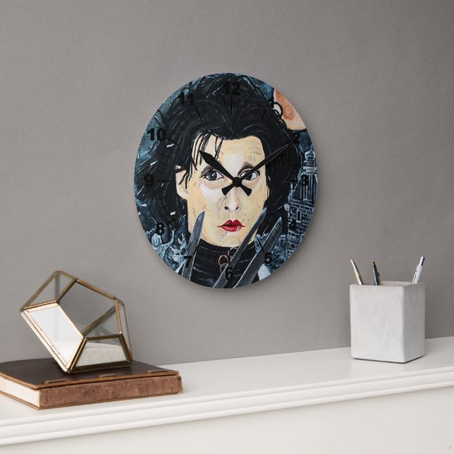 Reloj Redondo Grande The Artist Painting by Alfred Fox (Oficina)