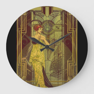 Reloj Redondo Grande The Decade of Elegance