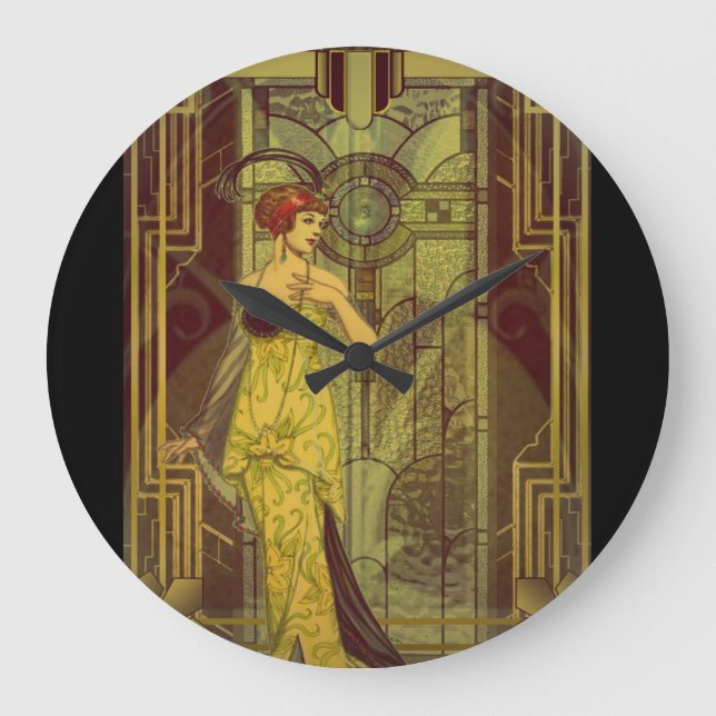 Reloj Redondo Grande The Decade of Elegance (Anverso)