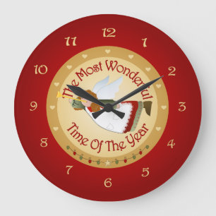 Reloj Redondo Grande The Most Wonderful Time