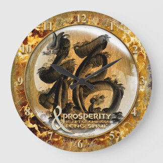 Reloj Redondo Grande THE PROSPERITY CONNEXION : Art of Chinese Fengshui