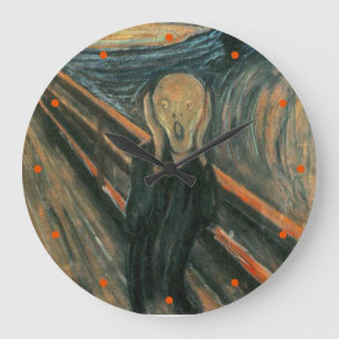 Reloj Redondo Grande The Scream by Edvard Munch