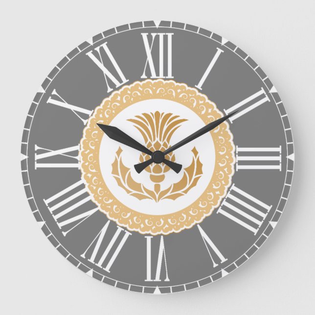 Reloj Redondo Grande Thistle escocés (Anverso)