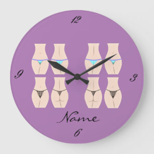 Reloj Redondo Grande Thong Panty Thunder_Cove