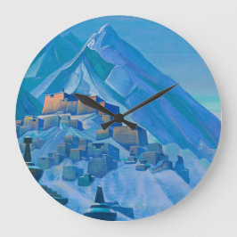 Reloj Redondo Grande Tíbet, Himalayas, 1933 por Nicholas Roerich
