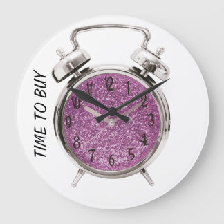 Reloj Redondo Grande tiempo de compra