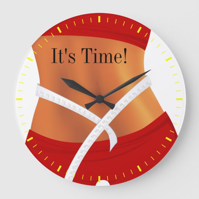 Reloj Redondo Grande Tiempo de espera de salida/dieta - SRF (Anverso)