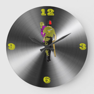 Reloj Redondo Grande Tiempo de reducción