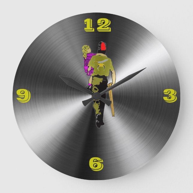 Reloj Redondo Grande Tiempo de reducción (Anverso)