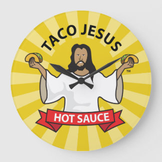 Reloj Redondo Grande Tiempo de Taco