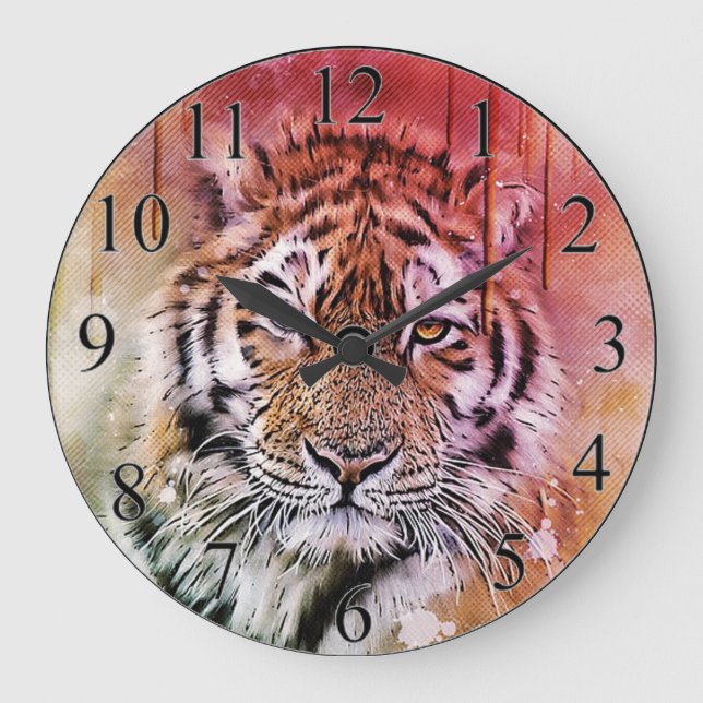 Reloj Redondo Grande Tiger (Anverso)