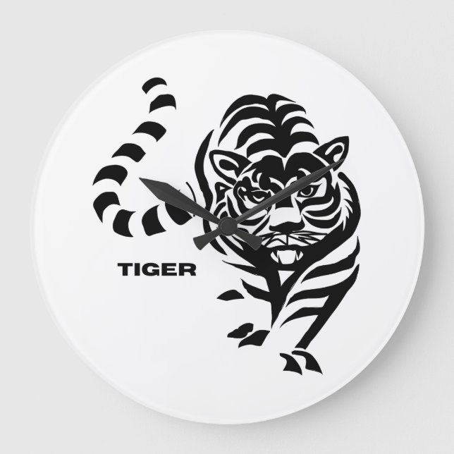Reloj Redondo Grande Tiger (Anverso)