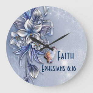 Reloj Redondo Grande Time 4Faith Wall Clock