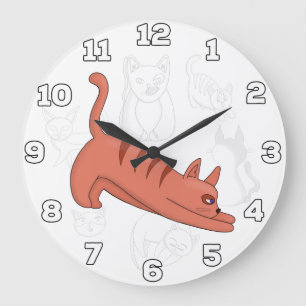 Reloj Redondo Grande Time to Stretch