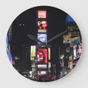 Reloj Redondo Grande Times Square New York City USA