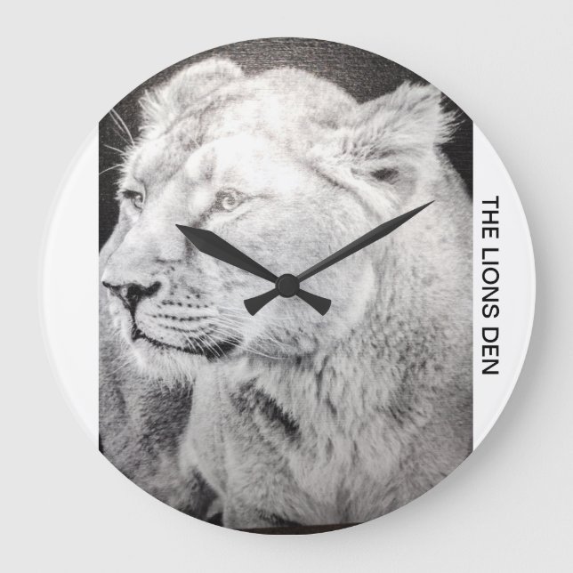 Reloj Redondo Grande TLD Clock (Anverso)