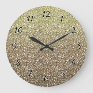 Reloj Redondo Grande Todo ese brilla