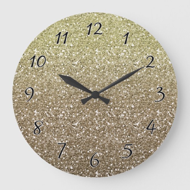 Reloj Redondo Grande Todo ese brilla (Anverso)