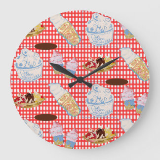 Reloj Redondo Grande Todos gritamos por helado