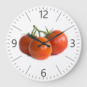 Reloj Redondo Grande Tomates