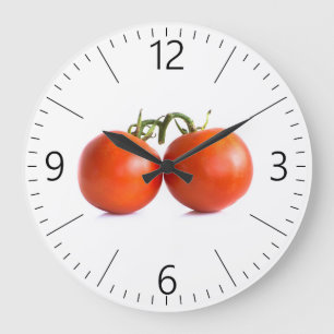 Reloj Redondo Grande Tomates