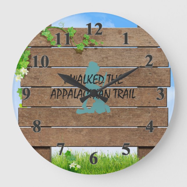 Reloj Redondo Grande TOP Appalachian Trail Hiker (Anverso)
