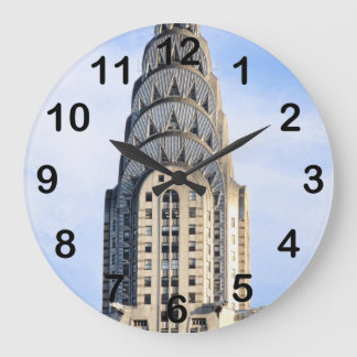 Reloj Redondo Grande Top of the Chrysler Building NYC Clock