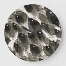 Reloj Redondo Grande Tormenta de peces