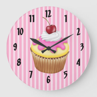 Reloj Redondo Grande Torta de limón