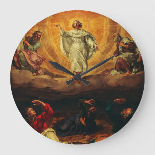 Reloj Redondo Grande Transfiguración de Jesucristo