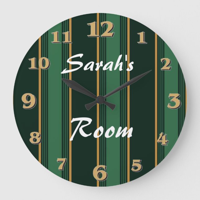 Reloj Redondo Grande Trazos (Anverso)