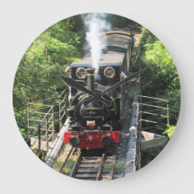 Tren de vapor galés.