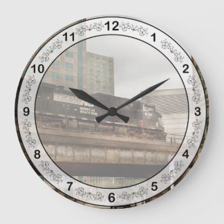 Reloj Redondo Grande Tren - Pittsburg Pa - La ciudad industrial