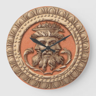 Reloj Redondo Grande tres caras