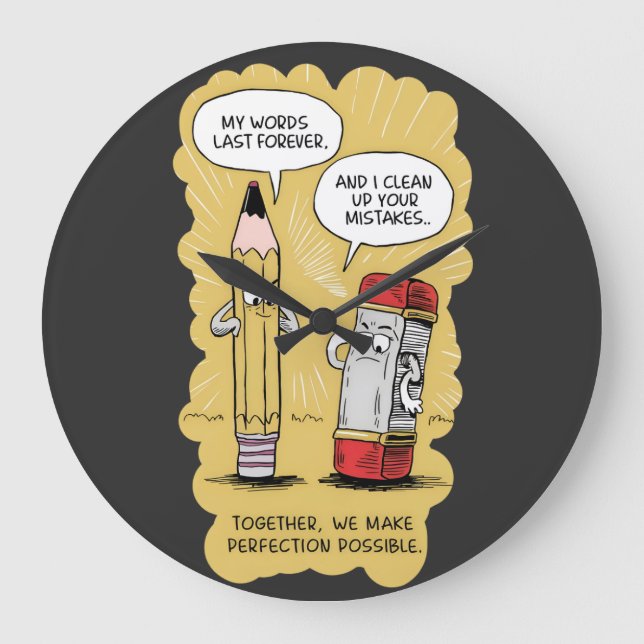 Reloj Redondo Grande Triunfo del equipo (Anverso)