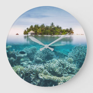 Reloj Redondo Grande Tropical Beaches Ari Atoll Maldives