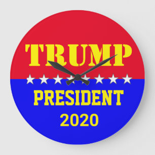 RELOJ REDONDO GRANDE TRUMP 2020