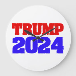 Reloj Redondo Grande Trump 2024