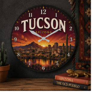 Reloj Redondo Grande Tucson Arizona