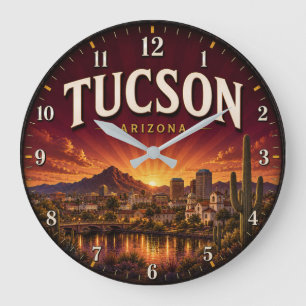 Reloj Redondo Grande Tucson Arizona