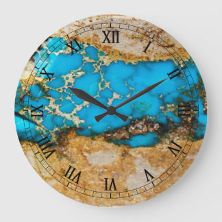 Reloj Redondo Grande Turquoise Rock 1