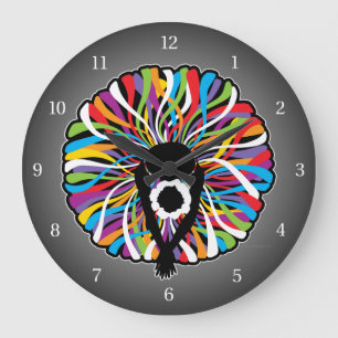 Reloj Redondo Grande Tutu Elegant (Bailarina de ballet)