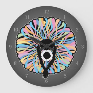 Reloj Redondo Grande Tutu Elegant (Bailarina de ballet)