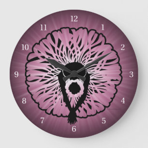 Reloj Redondo Grande Tutu Elegant (Ballet Dancer)