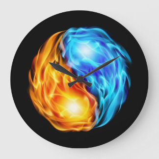 Reloj Redondo Grande Twin Flames