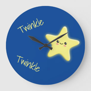 Reloj Redondo Grande Twinkle Twinkle