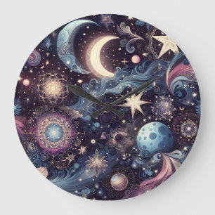 Reloj Redondo Grande Twinkling Stardust