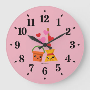 Reloj Redondo Grande Un amor duradero