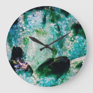 Reloj Redondo Grande Un Aura de Esmeraldas